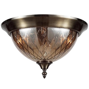 Светильник потолочный CRYSTAL LUX NUOVO NUOVO PL3 BRONZE
